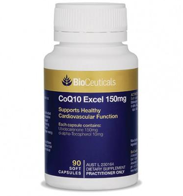 Bioceuticals CoQ10 Excel 150mg 90 Capsules