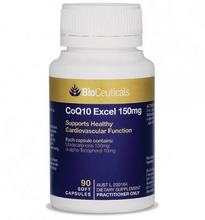 Load image into Gallery viewer, Bioceuticals CoQ10 Excel 150mg 90 Capsules