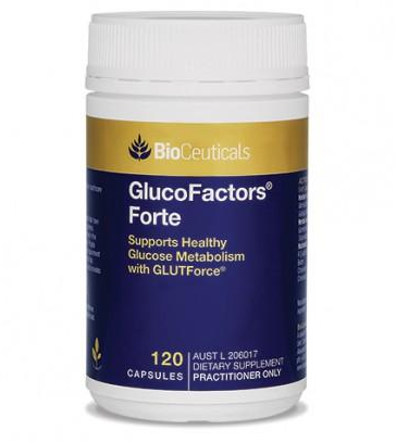 Bioceuticals GlucoFactors Forte 120 Capsules
