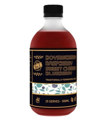 Bio E Boysenberry Raspberry Sweet Cherry Blueberry Juice 500ml