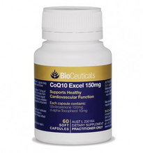 Load image into Gallery viewer, Bioceuticals CoQ10 Excel 150mg 60 Capsules