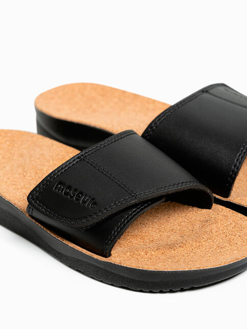 Maseur Gentle Massage Sandal - Black