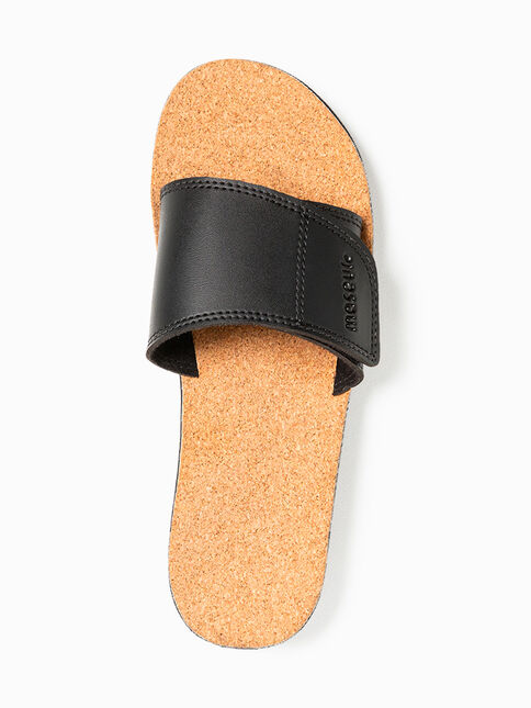 Maseur Gentle Massage Sandal - Black