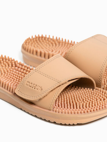 Maseur Invigorating Massage Sandal - Beige