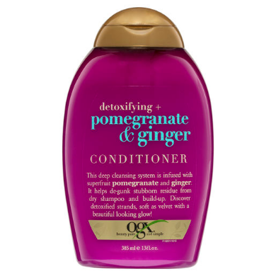 OGX Detoxifying + Pomegranate & Ginger Conditioner 385mL (b)