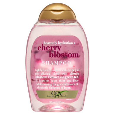 OGX Heavenly Hydration + Cherry Blossom Shampoo 385mL