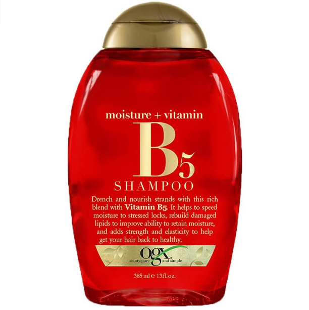 OGX Moisture Plus Vitamin B5 Shampoo 385mL