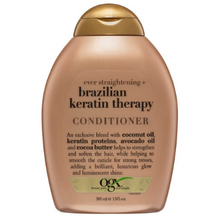 Load image into Gallery viewer, OGX Straightening Brazilian Keratin Therapy Conditioner 385mL