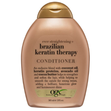 OGX Straightening Brazilian Keratin Therapy Conditioner 385mL