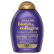 Load image into Gallery viewer, OGX Thick &amp; Full + Biotin &amp; Collagen Conditioner 385mL