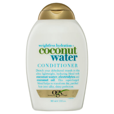 OGX Weightless Hydration + Coconut Water Conditioner 385mL