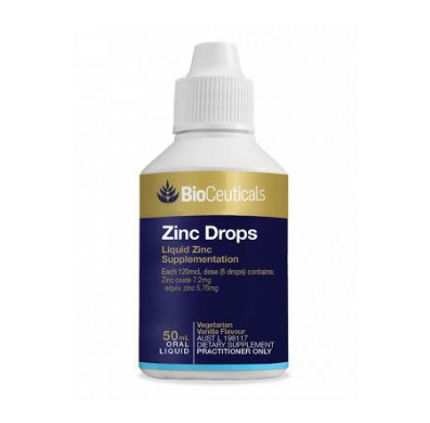 Bioceuticals Zinc Drops 50mL