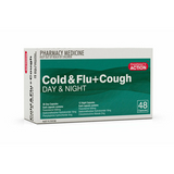 Pharmacy Action Cold & Flu+Cough Day & Night 48 Tablets (Limit ONE per Order)