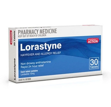 Load image into Gallery viewer, Pharmacy Action Lorastyne 10mg 30 Tablets (Limit ONE per Order)