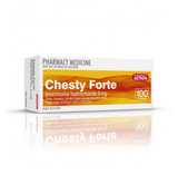 Pharmacy Action Chesty Forte 100 Tablets (Limit ONE per Order)