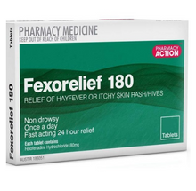 Load image into Gallery viewer, Pharmacy Action Fexorelief 180mg 10 Tablets (Limit ONE per Order)
