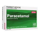Pharmacy Action Paracetamol 500mg 48 Tablets (Limit ONE per Order)