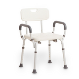 Shower Chair with Aluminium Armrest by MLE