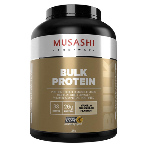 Musashi Bulk Protein Vanilla 2kg