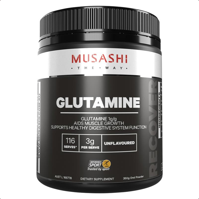 Musashi Glutamine Unflavoured 350g