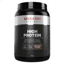 Load image into Gallery viewer, Musashi High Protein Chocolate 900g