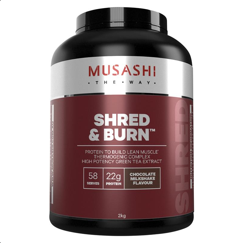 Musashi Shred And Burn Chocolate 2kg