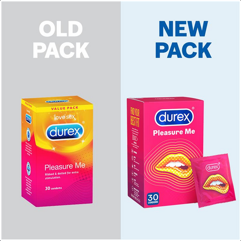 Durex Pleasure Me Condoms 30 Pack