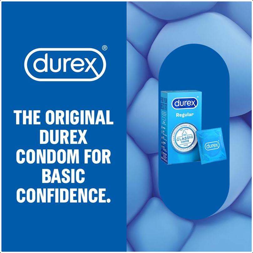Durex Regular Condoms Original 30 Pack