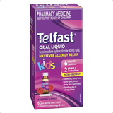 Telfast Kids Oral Liquid 60mL (Limit ONE per Order)