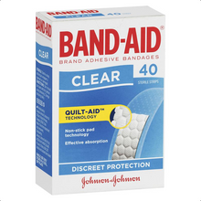 Load image into Gallery viewer, Band-Aid Clear Strips 40 Pack