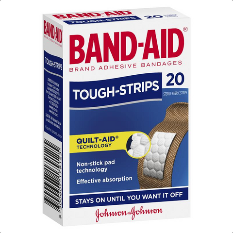 Band-Aid Tough Strips 20 Pack