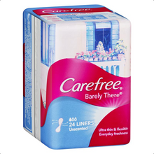 Load image into Gallery viewer, Carefree Barely There Liners Unscented 24 Pack