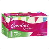 Carefree Original Tampons Super 32 Pack