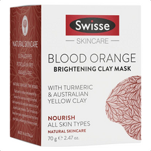 Load image into Gallery viewer, Swisse Skincare Blood Orange Brightening Clay Mask Nourish 70g