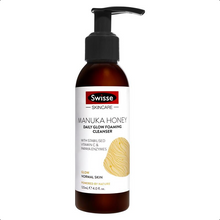 Load image into Gallery viewer, Swisse Skincare Manuka Honey Daily Glow Foaming Cleanser 120mL