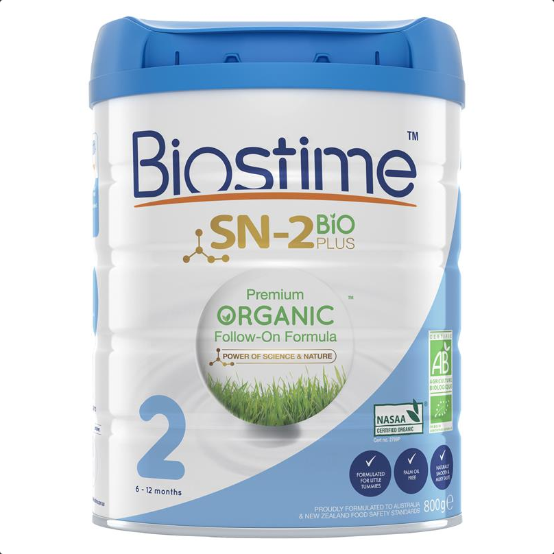 Biostime SN-2 Bio Plus Premium Organic Follow On Formula Stage 2 800g