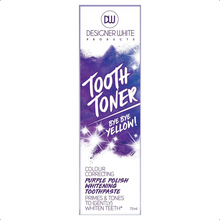 Load image into Gallery viewer, Designer White Toothpaste Tooth Toner Purple 75ml