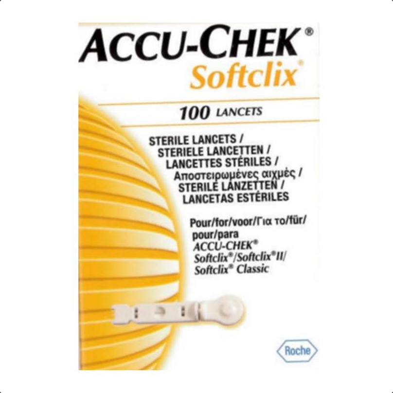 Accu-Chek Softclix Lancets 100