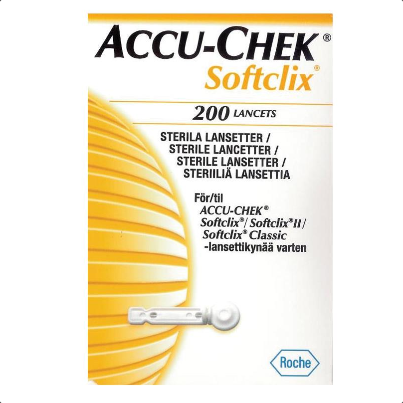 Accu-Chek Softclix Lancets 200