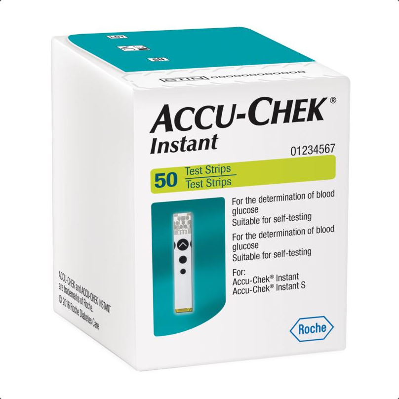 Accu-Chek Instant 50CT 50 Blood Glucose Test Strips