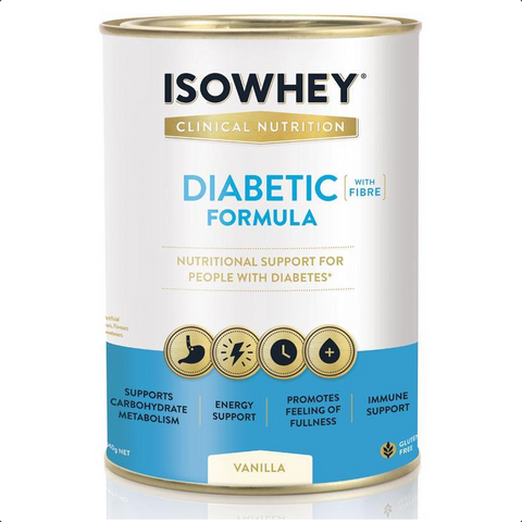 IsoWhey Clinical Nutrition Diabetic Formula Vanilla 640g