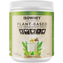 Load image into Gallery viewer, IsoWhey Plant-Based Meal Replacement Shake Vanilla 550g