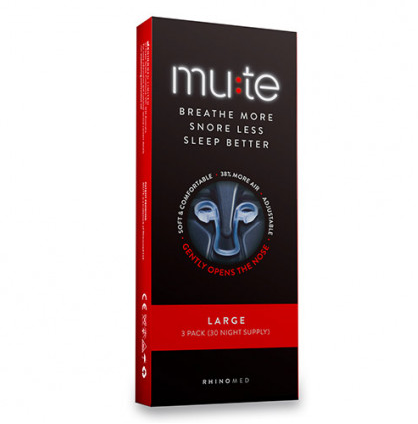 Mute Nasal Snoring Device Large 30 Nights Supply