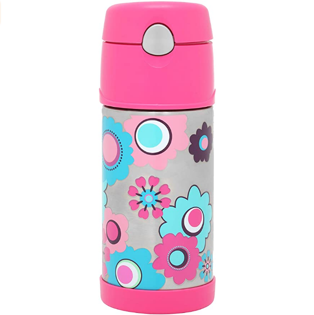 Thermos FUNtainer Insulated Flower Drink Bottle 355mL