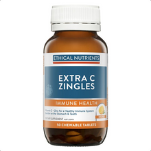 Load image into Gallery viewer, Ethical Nutrients Extra C Zingles Orange 50 Tablets