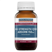 Load image into Gallery viewer, Ethical Nutrients Hi-Strength Q10 Absorb 150 mg 60 Capsules