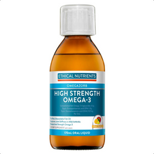 Load image into Gallery viewer, Ethical Nutrients High Strength Omega-3 Liquid Fruit Punch 170mL