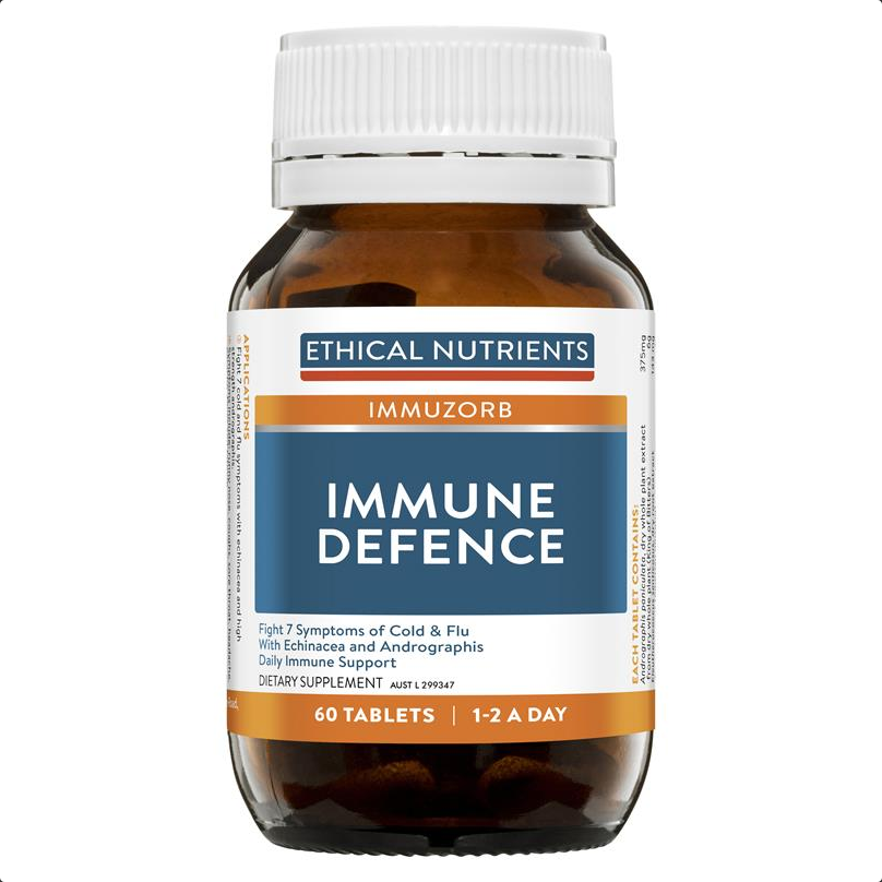 Ethical Nutrients Immune Defence 60 Tablets (expiry 12/24)