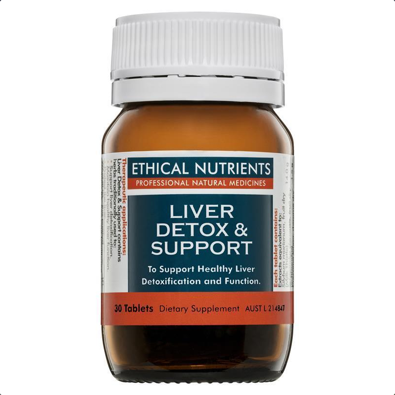 Ethical Nutrients Liver Detox & Support 30 Tablets