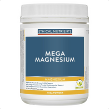 Load image into Gallery viewer, Ethical Nutrients Mega Magnesium Powder Citrus 450g